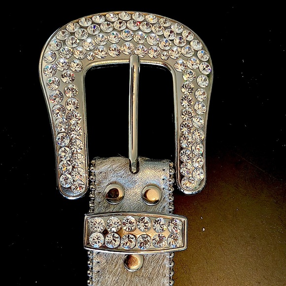 with Swarovski crystals Accessories - Swarovski crystals Western Belt Vintage signed by b.b. simon